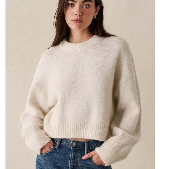 Abercrombie & Fitch Oversized Crew Neck Sweater - Picture 1 of 7
